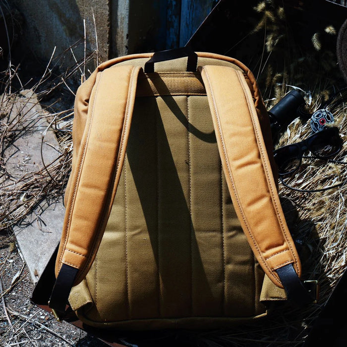 American Vintage Waterproof Heavy Wax Canvas Backpack