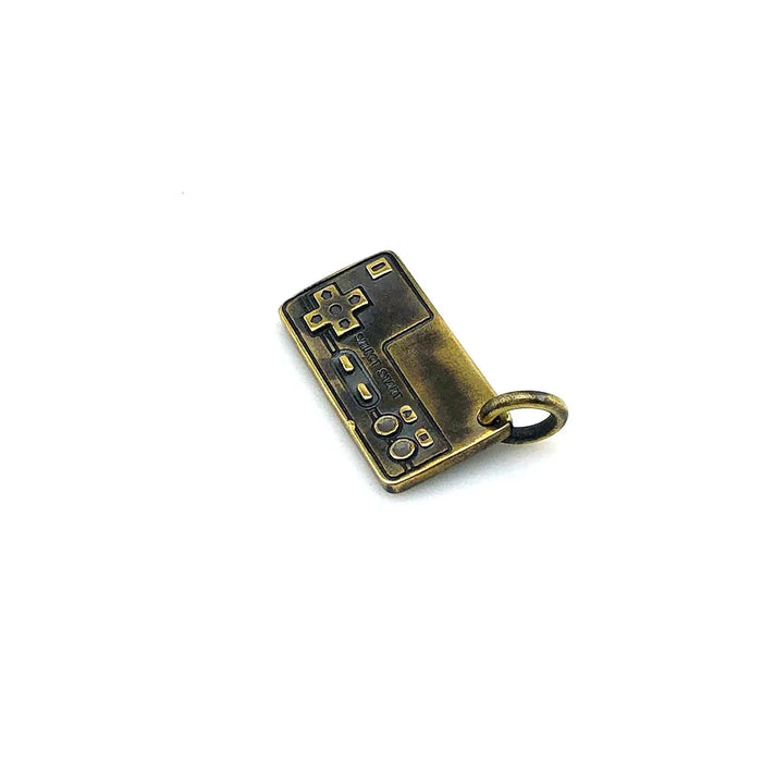 Brass Retro Game Controller Pendant