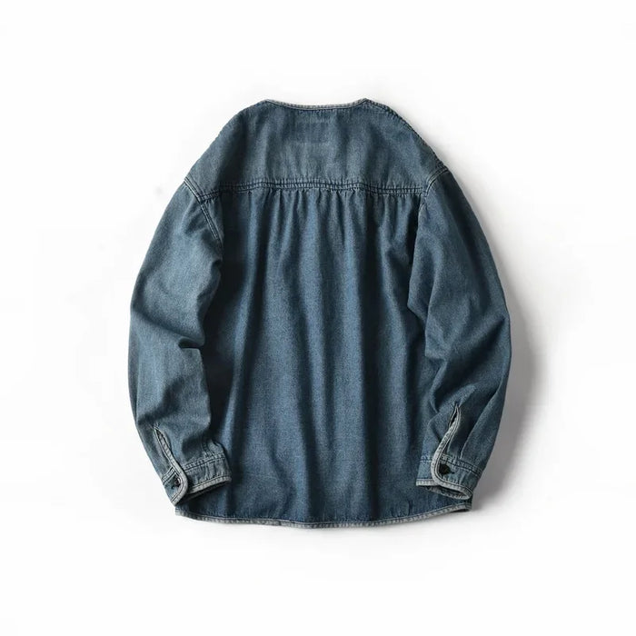 Casual Cardigan Denim Jacket