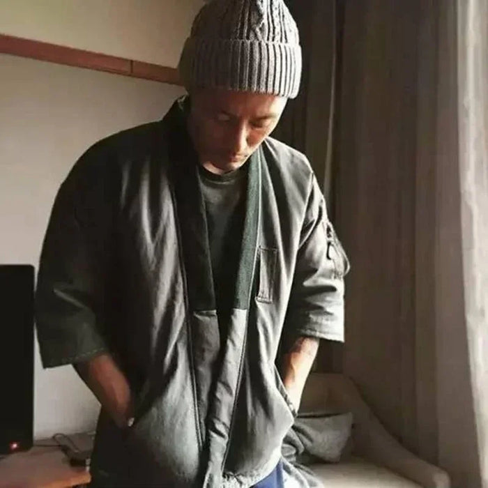 Taoist Robe Padded Down Jacket